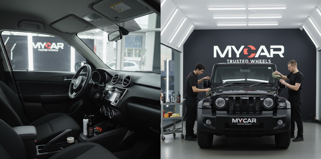 Car Detailing service at MYCAR